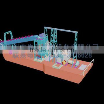 Chain Bucket Dredger for Gravels / Sand / Pebbles / Gold photo-3
