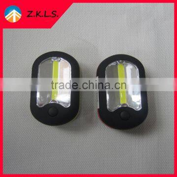 3 LED+COB Magnetic Rubber Print Emergency Work Light With Hanger Hook photo-2