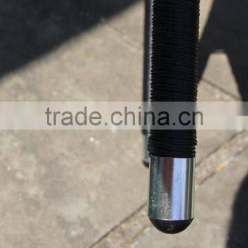 Patio Outdoor Black Color Resin Rattan Garden Arm Chair photo-3