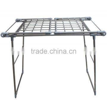 SS Metal Expandable Outdoor Towel Hanger Rack photo-2