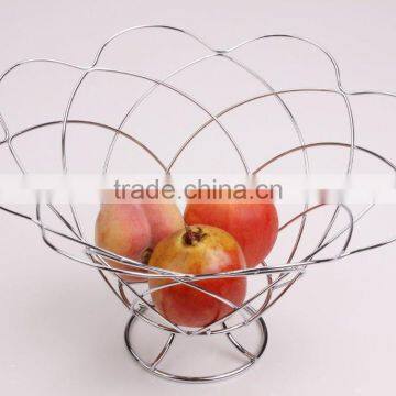Wholesale Hot Sale Semicircle Stainless Steel Fruit Basket,Fruit Basket BSCI photo-6