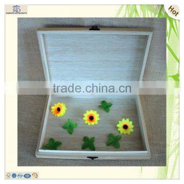 Wholesale Unfinished Craft Candles Pine Paulownia Wood Trunk Boxes photo-4