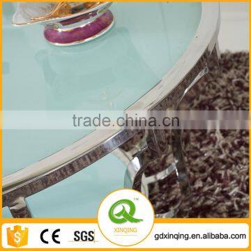 Living Room Furniture Round Glass Mirrored Coffee Table C391 photo-4