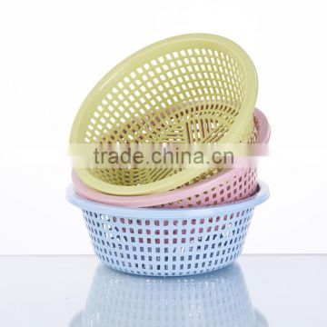 Plastic fruit and vegetable washing basket