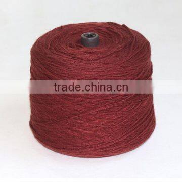 High Tenacity Dyed 100% Anti-pilling Bulk Acrylic Woolen Yarn for Knitting 1.5nm/1