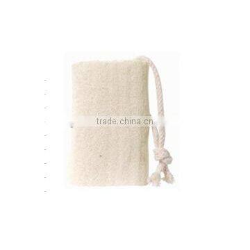 Natural 5 bleached loofah with rope