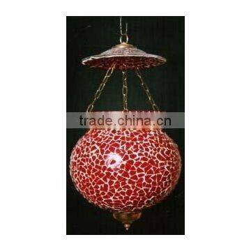 decorative glass hangings/home decorative lamp