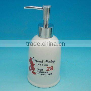 Ceramic restaurant soap dispenser