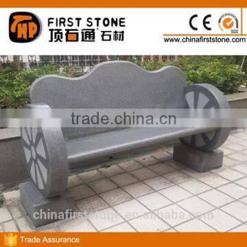 GCF214B G654 Granite Bench With Back