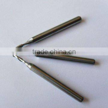 CNC solid carbide angle end mill milling cutters for PCB