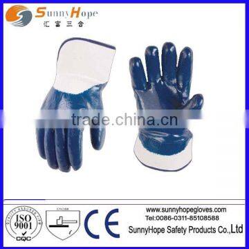 Sunnyhope Blue nitrile coated working glove