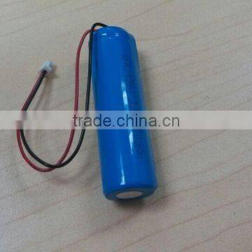 14430 3.2V LiFePO4 Battery 400mAh with Connector for Lamp Light