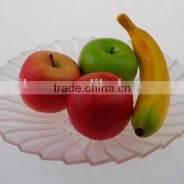 round transparent PS tray