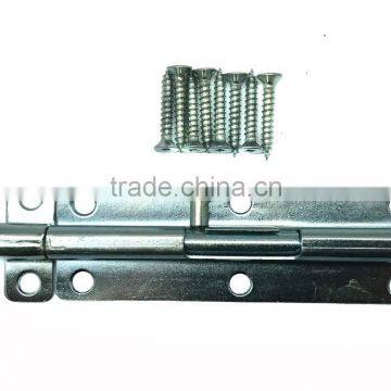 Straight Type 6" Barrel Bolt With Zinc Plated, Heavy Duty Barrel Bolt Tower Bolt for Doors and Windows Lock 6"