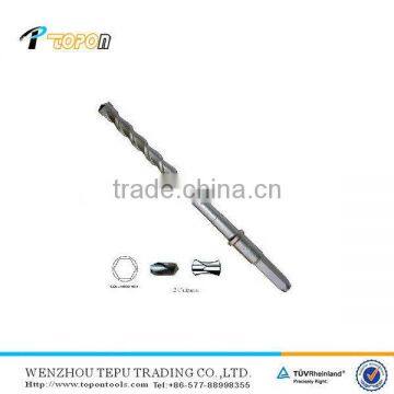 HEX Shank Hammer Drill Bits 2 Flutes 2 Cutter