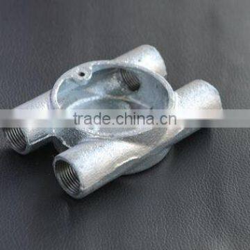 20mm and 25mm Electrical Galvanized 3 Way Back Entry Junction Box photo-3