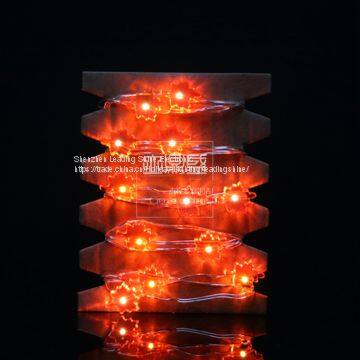 Yellow Maple Light Night Light String Light Fairy String Christmas Canada Battery Operated photo-5