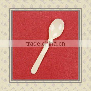 Customized Your Own Food Grade PP Plastic Disposable Ice Cream Clear White Plastic Spoons Manufacturer photo-2