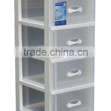 4 Drawer Stackable Cabinet