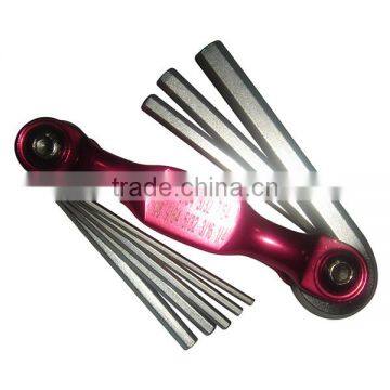 Pocket Size Cr-V Folding Hex Wrench photo-4