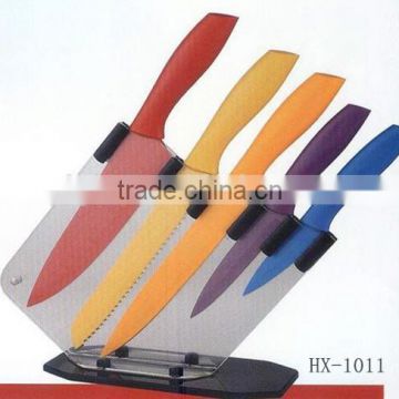 5pcs stainless steel knife set