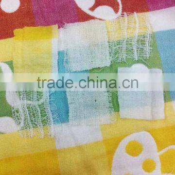 6 Layer 100% Natural Cotton Kids Bath Towel Wholesale Kids Bath Towel photo-2