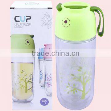 320 ML Colorful Cheap Plastic Drinking Water Bottle With Lid photo-4