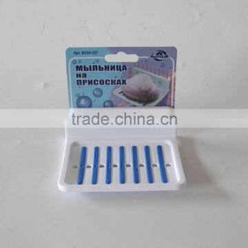 Plastic Soap Holder With Sucker. photo-2