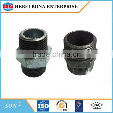Good Quality Malleable Cast Iron Hexagon Pipe Nipple photo-6