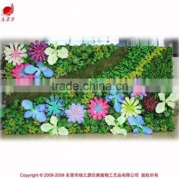 High quality artificial vertical garden decorative artificial plant wall for indoor and outdoor
