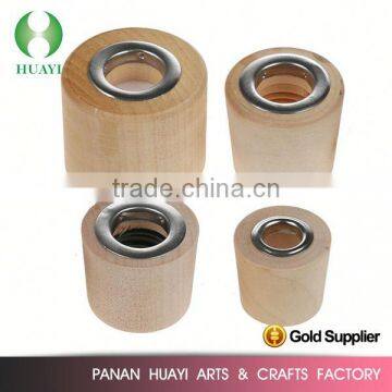 Customized high quality wooden handle end cap