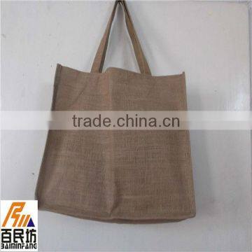 eco-friendly jute shopping bags nature color 30*40*15cm