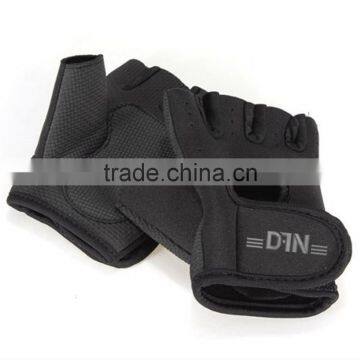 Custom Weight Lifting Gloves With Embroidery / Silicon Printing / Half Finger / Cheap photo-6