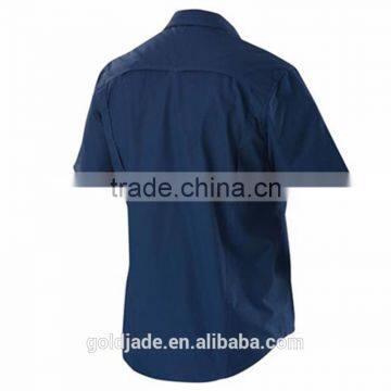 Custom Men Work Shirts Wholesale Mens Cotton Short Sleeve Shirts for Men Workwear photo-6