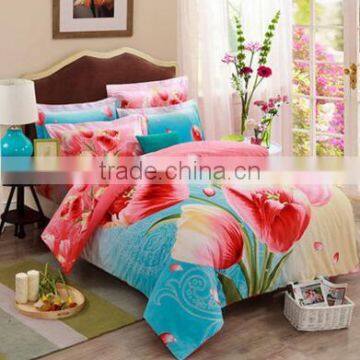 Strawberry Print Single Size Twin Size 100%cotton Printed Children Duvet Cover Sets photo-5