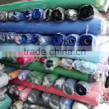 PVC Coated Polyester Oxford Fabric Stock Lot for Shoolbags