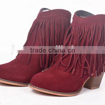 GZY Heel Shoes Women Low Cut Latest Boots China Export Guanghzou Factory Wholesale Eur0pe and American 2017 Stcok photo-2