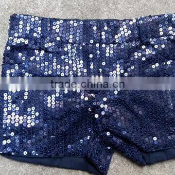 New Style Stock Lots Girl Hot Sexy Shining Shorts photo-2