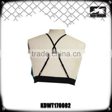 Women's Activewear Yoga + Running Strappy Print Fashionable Sports Bra photo-3