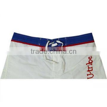 Cheap Price Custom Logo White Board Shorts / Mens Blank Beach Shorts photo-4