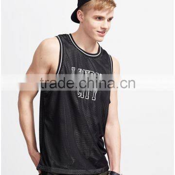 Trendy Printed Wholesale Polyester Tank Tops photo-2