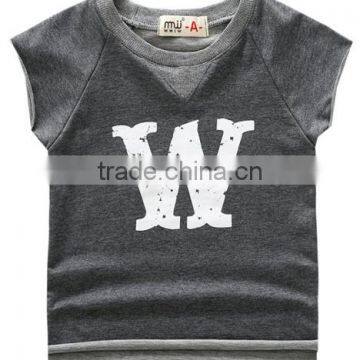 Hot Sale Casual 2 Pcs Kids Summer Clothes Set, Custom Designer Korean Summer Children Clothing Set photo-2