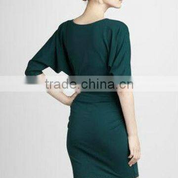 2013 New Collection Fitted Ruched Dress 3048 photo-2