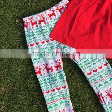 FALL OUTFITS Persnickety Girls 3 Pieces Scarf Sets Girls Christmas Pant Sets Kids Reindeer Clothes Boutique Girl Clothing photo-4