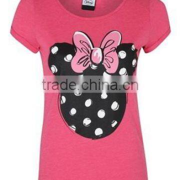 Women Short Sleeve Casual T-shirt With Print photo-5