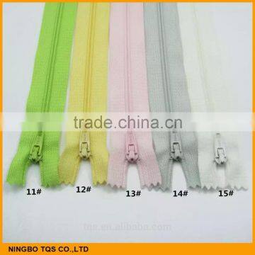 Wholesale No.#3 60 cm Auto Lock Close End Colorful Fabric Tape Nylon Zipper photo-5