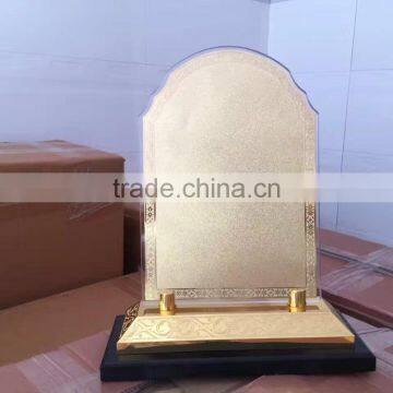 2017 New Design Metal Trophy /wooden Base Trophy / Black Acrylic Trophy /crystal Trophy Kjj-02 photo-6