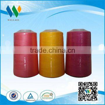 Good Color Fastness Dyed Plastic Cone Polyester Sewing Thread 20s,40s,50s,60s 5000metr photo-4