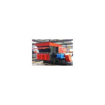 Waste Plastic Recycling Single Shaft Shredder 80r/min With SGS