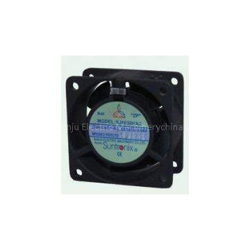 60mm Square Frame Aluminum 110V, 220V or 380V AC Axial Fans, 5 blade Exhaust Fan 2400 / 3000 RPM